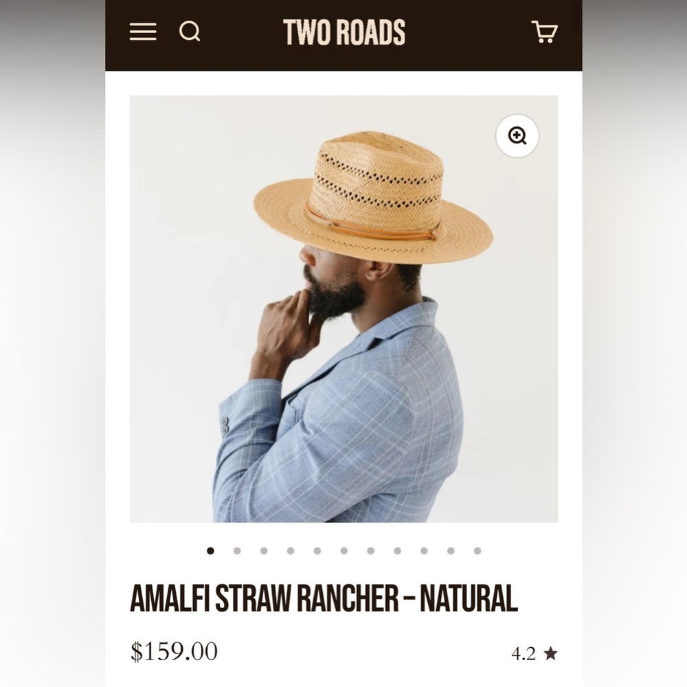 Two roads Amalfi Hat NWT size 57